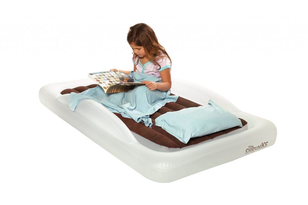 Indoor Tuckaire™ Toddler Travel Bed to sleep