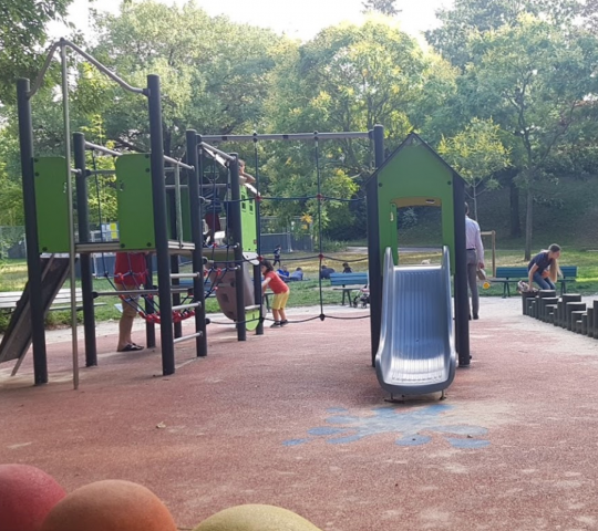 Playground in Parc Kellermann