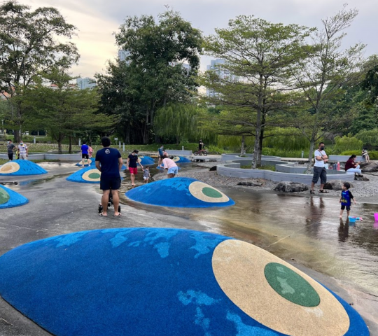 Water Playground @ Bishan – Ang Mo Kio Park 2